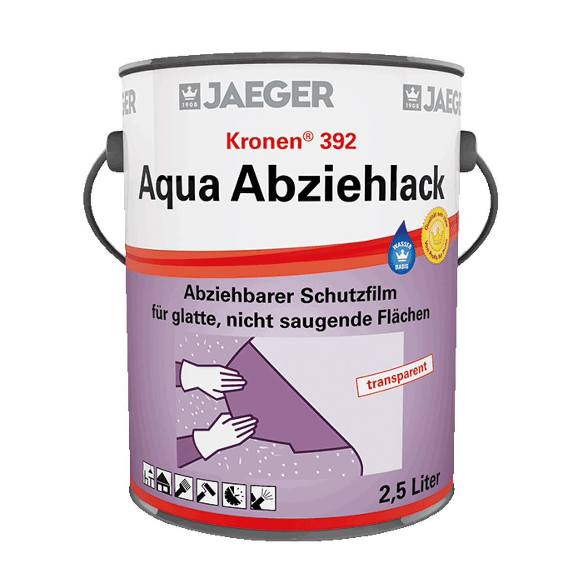 Jaeger Kronen Aqua Abziehlack 750 ml 3920000-071